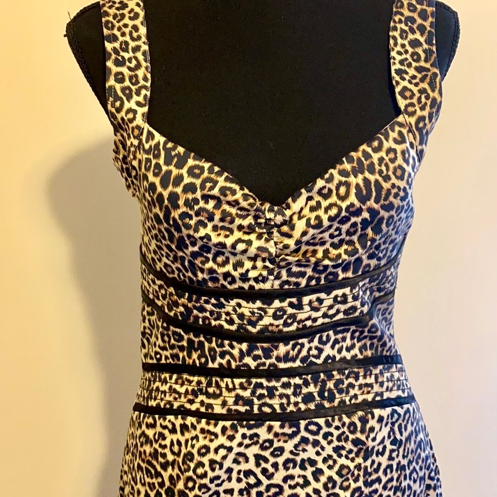 Xoxo leopard print dress